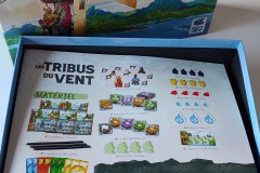 Jeudice - La Boite de Jeu - Les Tribus du Vent - Jeu de Société - Tuiles - Cartes