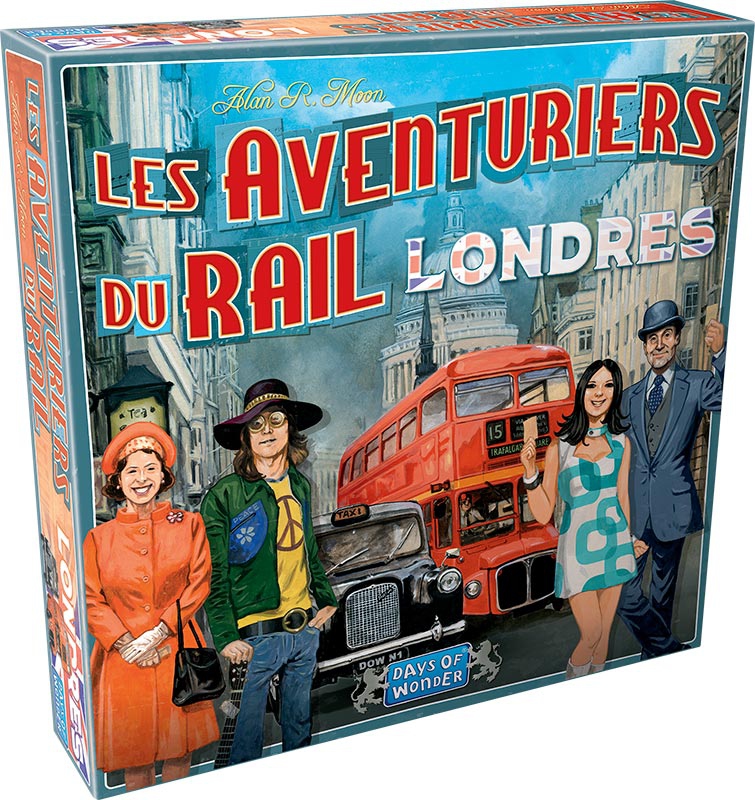 Jeudice - Day of Wonder - Les aventuriers du Rail Londres