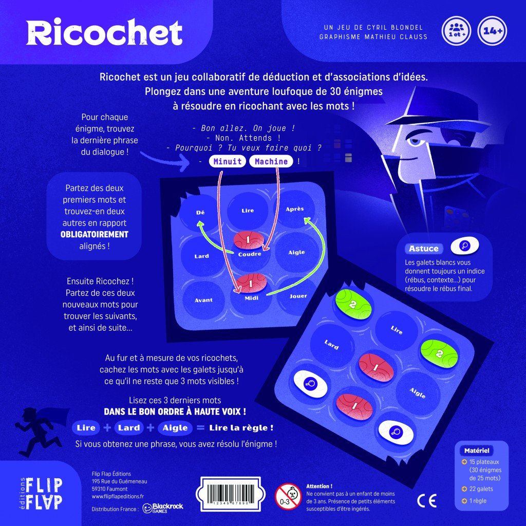 Jeudice - Flip Flap Edition - Ricochet