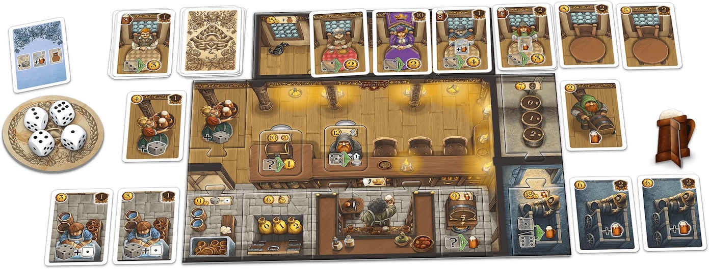 Jeudice - Schmidt - Pixie Games - (Express) 👉  Les Tavernes de la Vallée Profonde