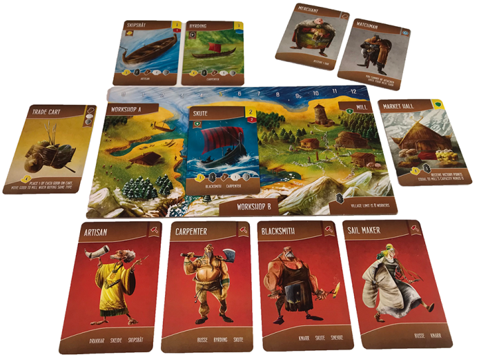 Jeudice - Pixie Games - Charpentiers de la Mer du Nord