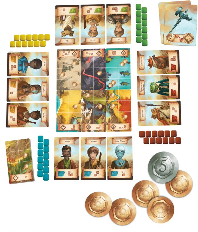 Jeudice - Lucky Duck Games - Périple