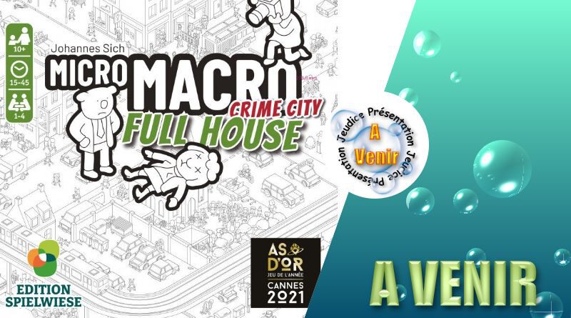 Jeudice - BlackRock Games - Spielwiese - Micro Macro Crime City Full House