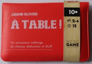 Jeudice - Matagot - Micro Game 4 - A Table !