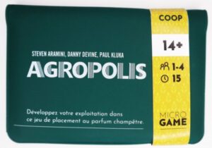 Jeudice - Matagot - Micro Game 8 - Agropolis