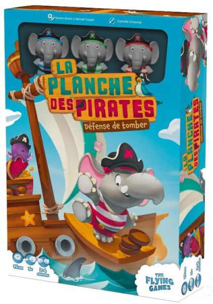 Jeudice - The Flying Games - La Planche des Pirates - Jeu de Société