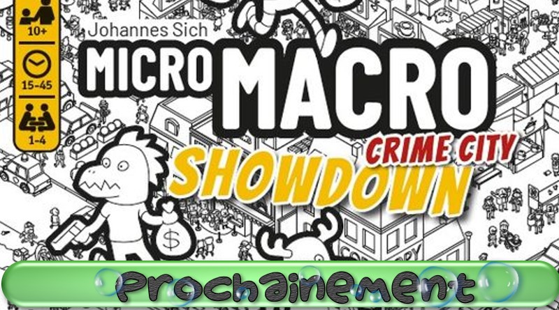 Micro Macro Crime City: jeu de société
