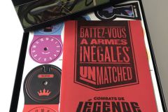 Jeudice - Iello - Mondo Games - Unmatched - Cartes - Affrontement - Figurines