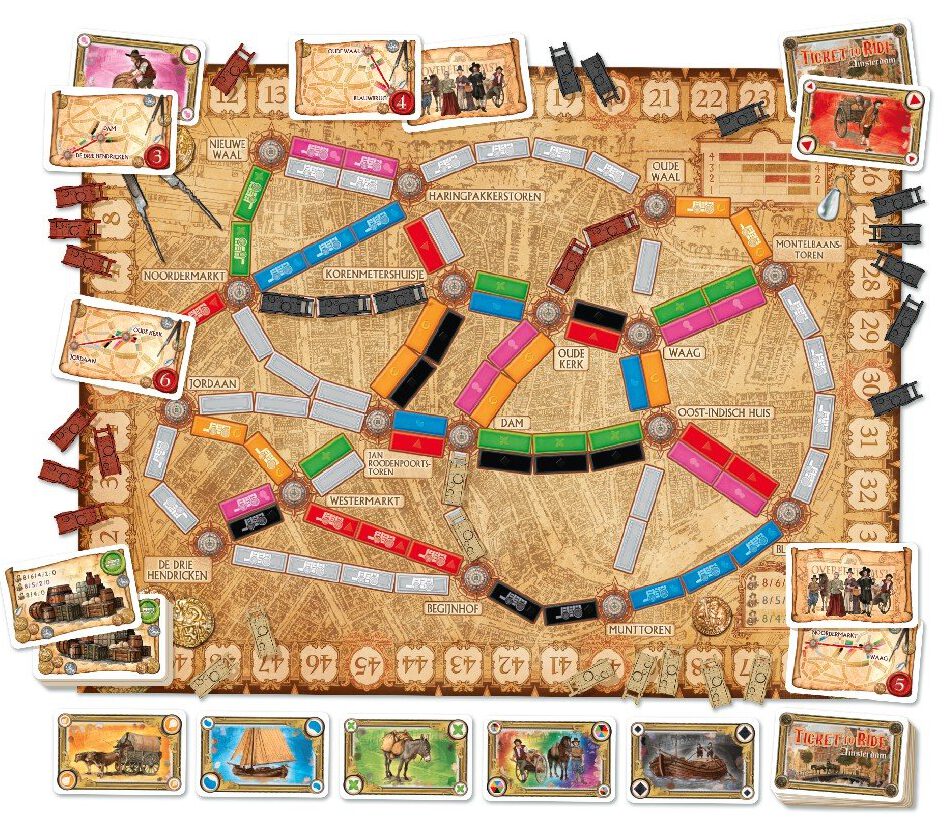 Jeudice - Day of Wonder - Les aventuriers du Rail Amsterdam