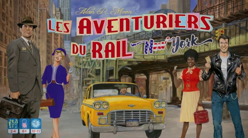 Jeudice - Day of Wonder - Les aventuriers du Rail New York