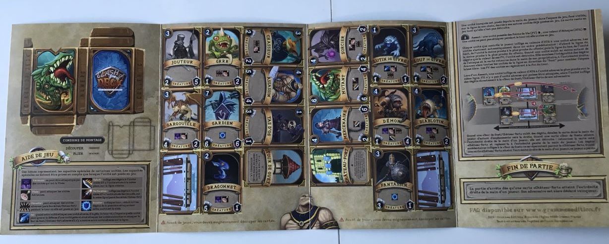 Jeudice - Grammes Edition - Clash Of Deck - Jeu de cartes à découper