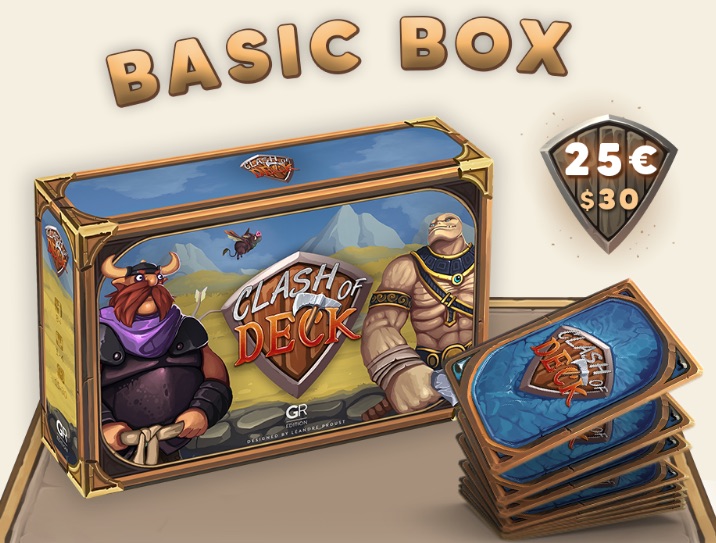 Jeudice - Grammes Edition - Kickstarter Clash Of Deck 
