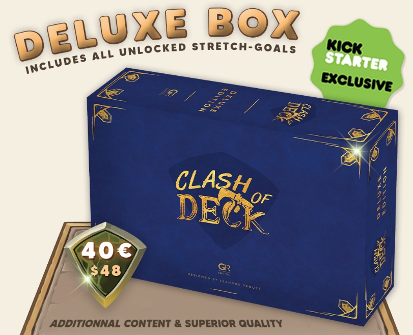 Jeudice - Grammes Edition - Kickstarter Clash Of Deck 