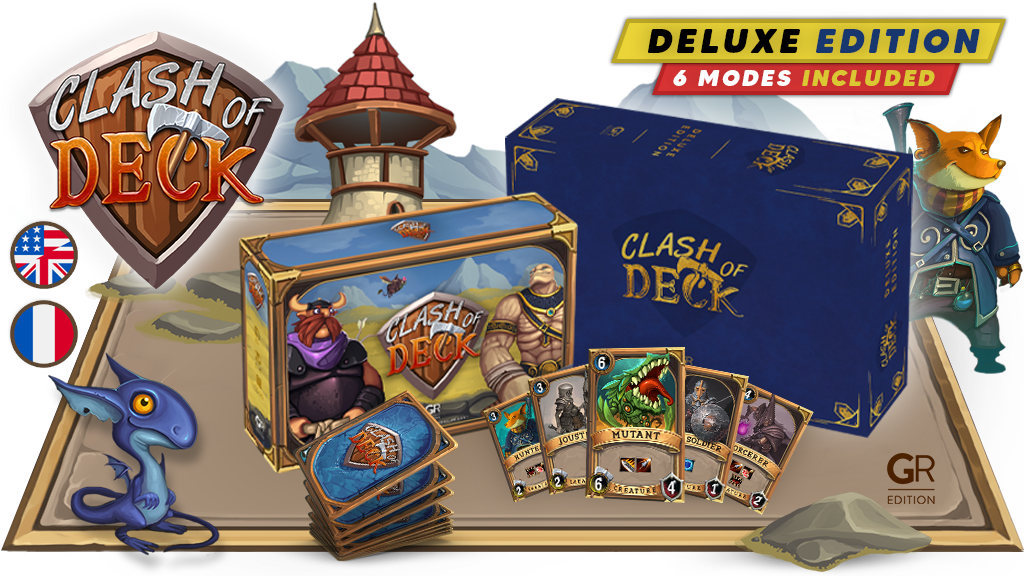Jeudice - Grammes Edition - Kickstarter Clash Of Deck 