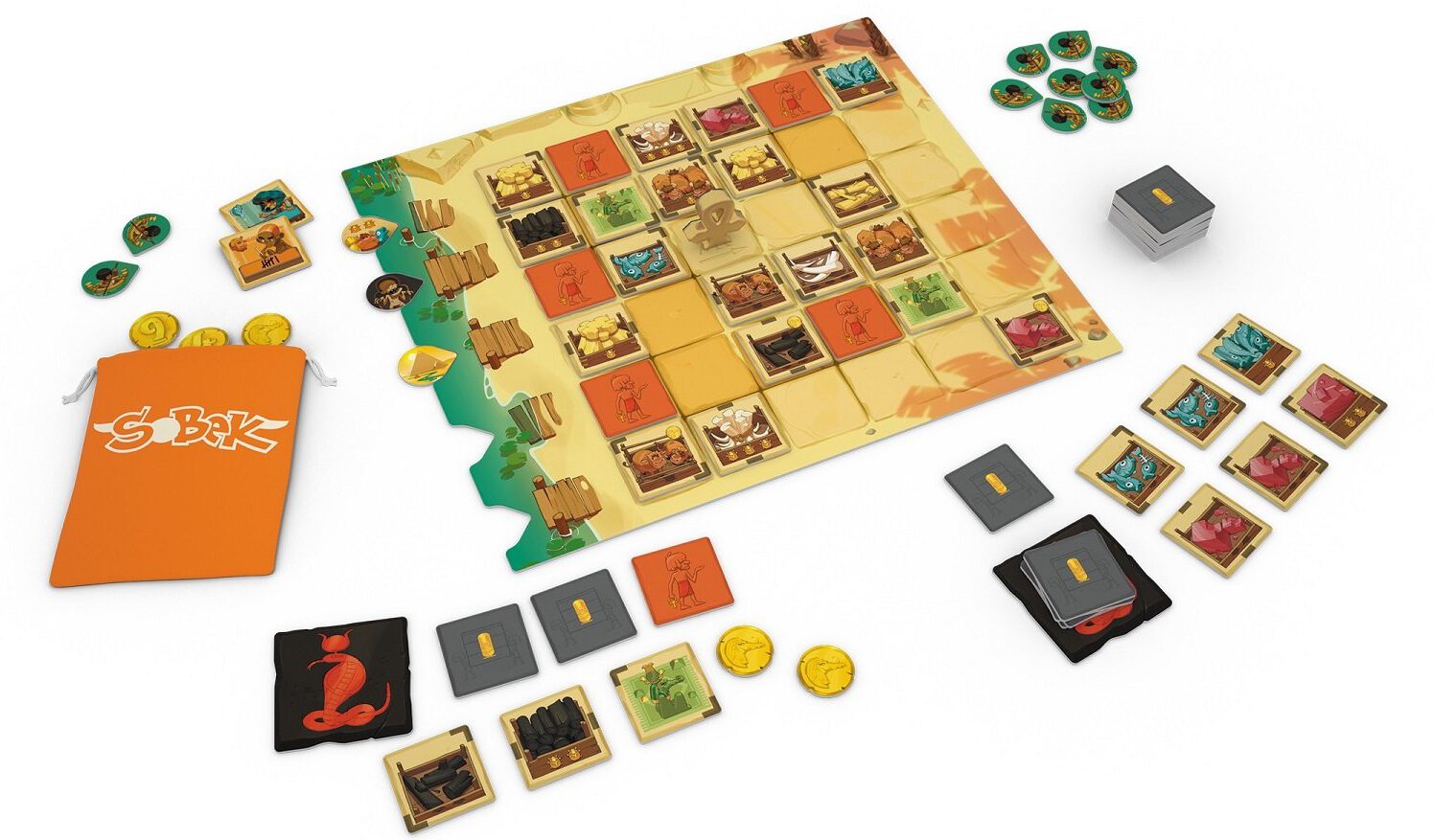 Jeudice - Catch Up Games - Sobek 2 joueurs