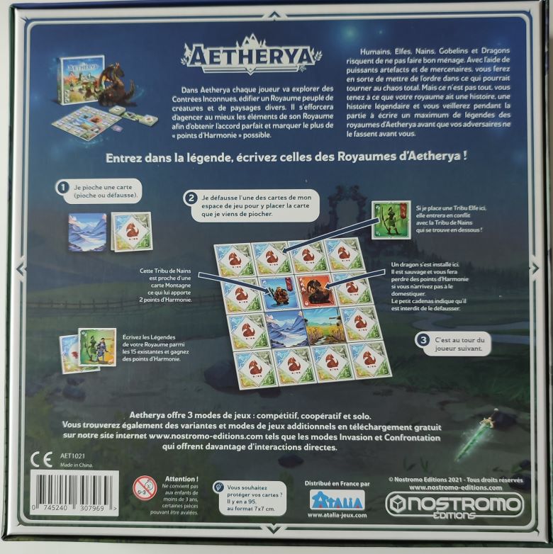 Jeudice - Nostromo Editions - Atalia - Aetherya