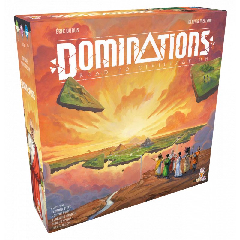 Jeudice - Holy Grail Games - Dominations - Road to Civilization