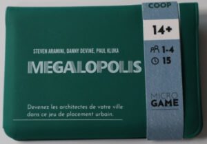 Jeudice - Matagot - Micro Game - Megalopolis