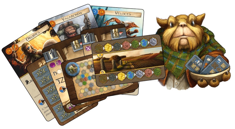 Jeudice - Super Meeple - Extension Terra Mystica - Automa Solo Box