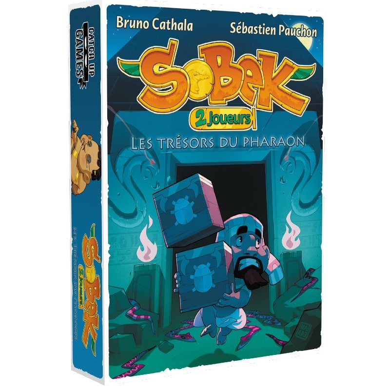 Jeudice - Catch Up Game- Sobek 2 joueurs - Extension Les Trésors du Pharaons -
