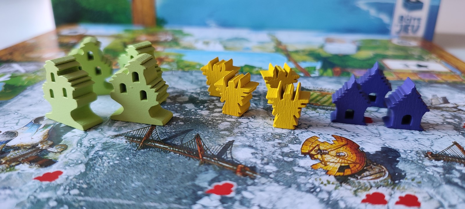 Jeudice - La Boite de Jeu - Les Tribus du Vent - Jeu de Société