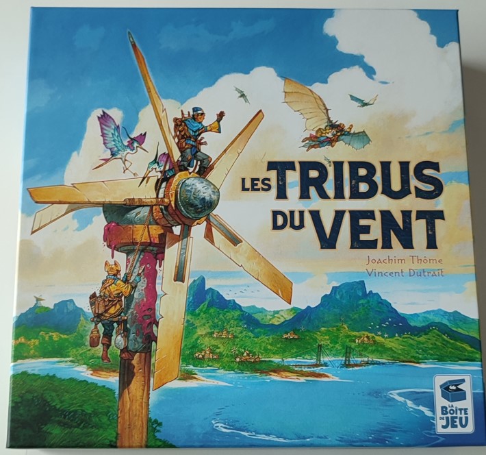 Jeudice - La Boite de Jeu - Les Tribus du Vent - Jeu de Société