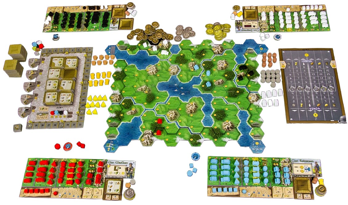 Jeudice - Pixie Games - Clan Of Caledonia - Jeu de Société