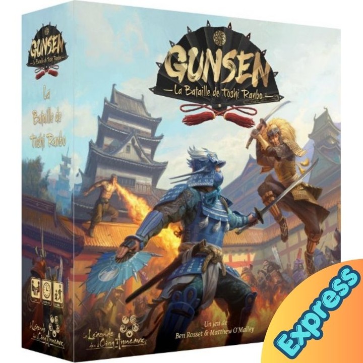 (Express) 👉 Gunsen : La Bataille de Toshi Ranbo

Rokugan est au bord du chaos… les samouraïs s’affrontent pour le contrôle de Toshi Ranbo, forteresse stratégique au coeur de l'Empire d’Émeraude. Dans l’univers mythique de la Légende des 5 anneaux, vous prendrez la tête de l’un des 7 Grands Clans, avec des capacités asymétriques…...

https://www.jeudice.fr/express--gunsen-la-bataille-de-toshi-ranbo/