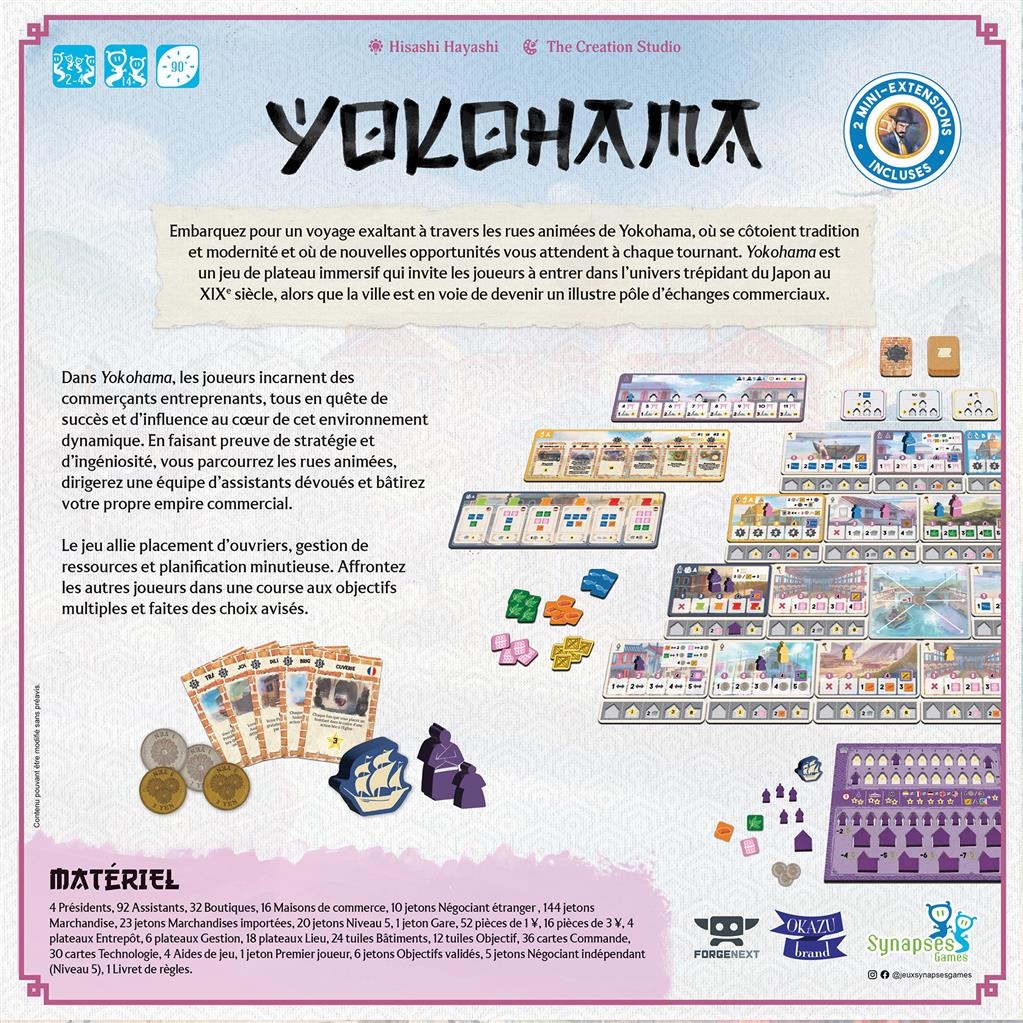 Jeudice - Synapses Games - Yokohama - Jeu de Société