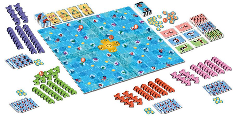 Jeudice - Gigamic - Dragons des Mers - Jeu de Société