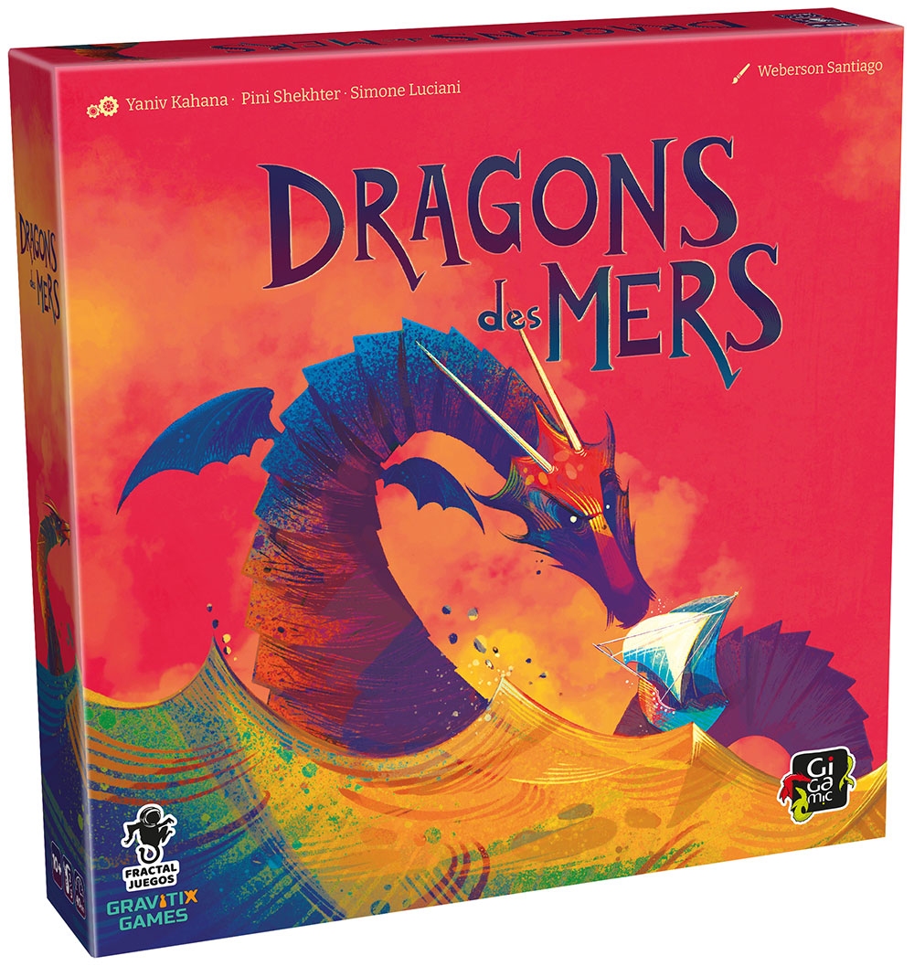 Jeudice - Gigamic - Dragons des Mers - Jeu de Société