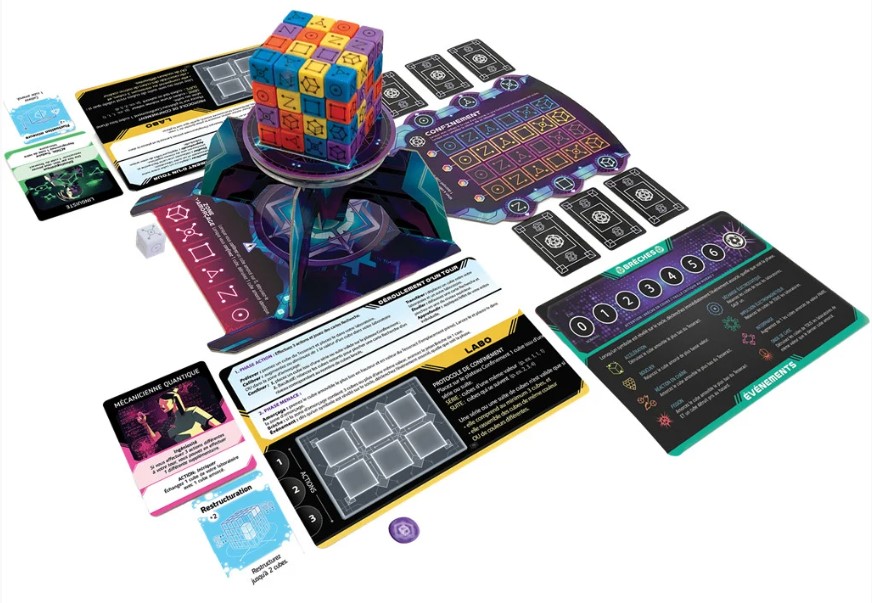 Jeudice - Don't Panic Games - Tesseract - Jeu de Société