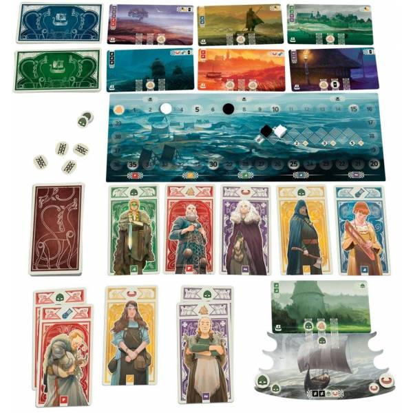Jeudice - Bombyx - Knarr - Cartes - Jeu de Société