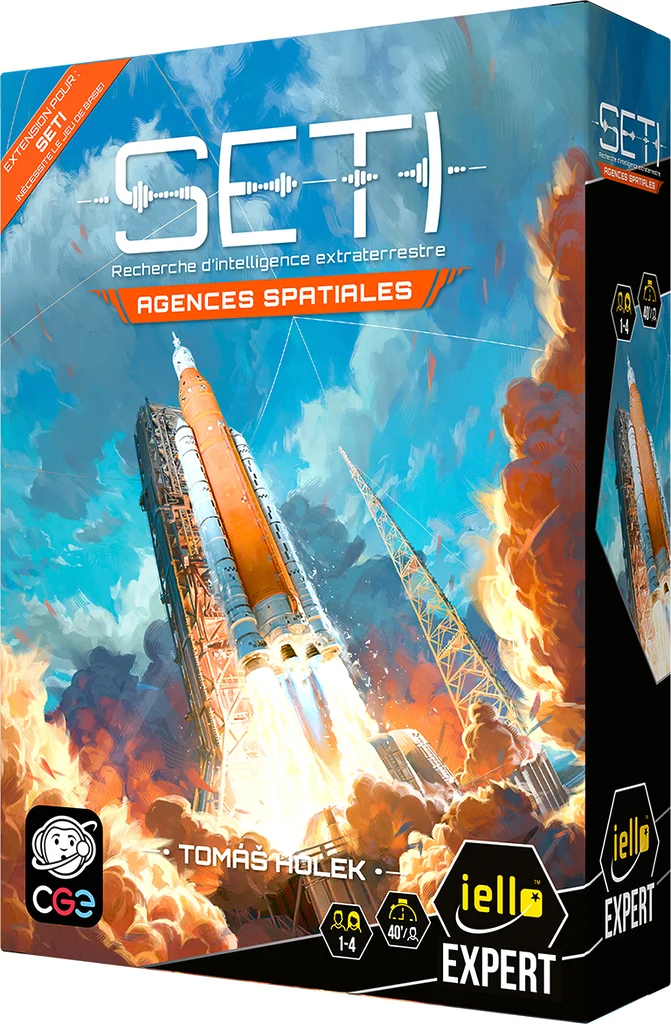 Jeudice - Iello - SETI - Extension - Agences Spaciales -Jeu de Société