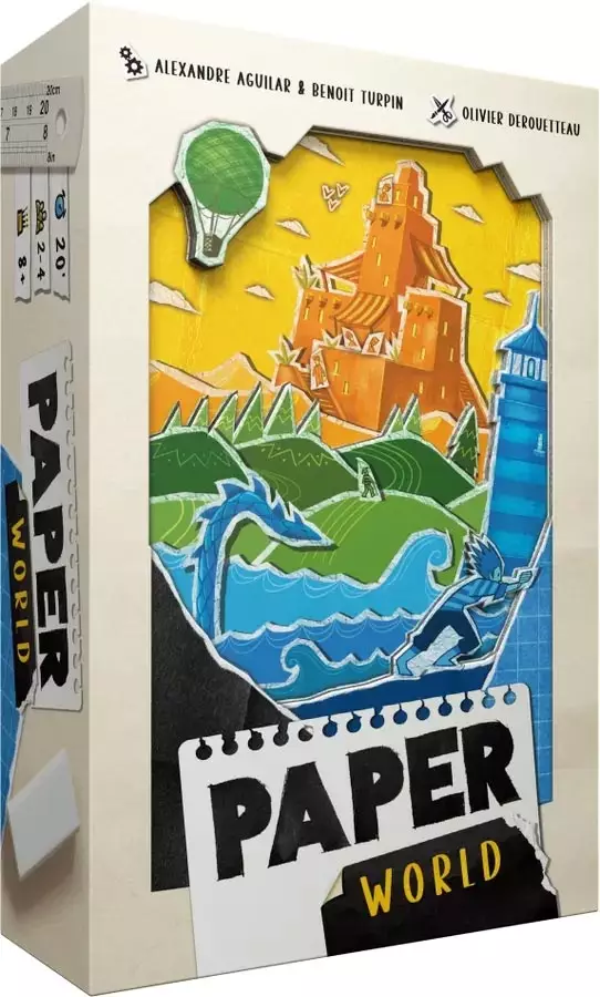 Jeudice - Lumberjacks Studio - Paper World - Jeu de société
