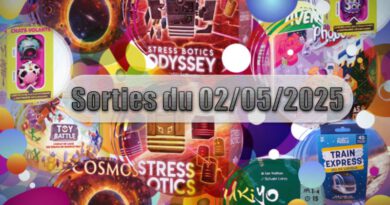 Les Sorties des Jeux de Société du 02 Mai 2025