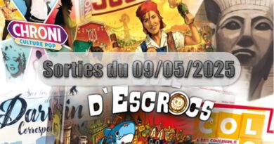 Les Sorties des Jeux de Société du 09 Mai 2025