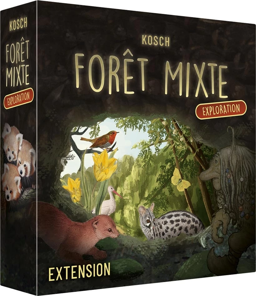 Jeudice - Lookout Games - extension Forêt Mixte - Exploration - Jeu de Société