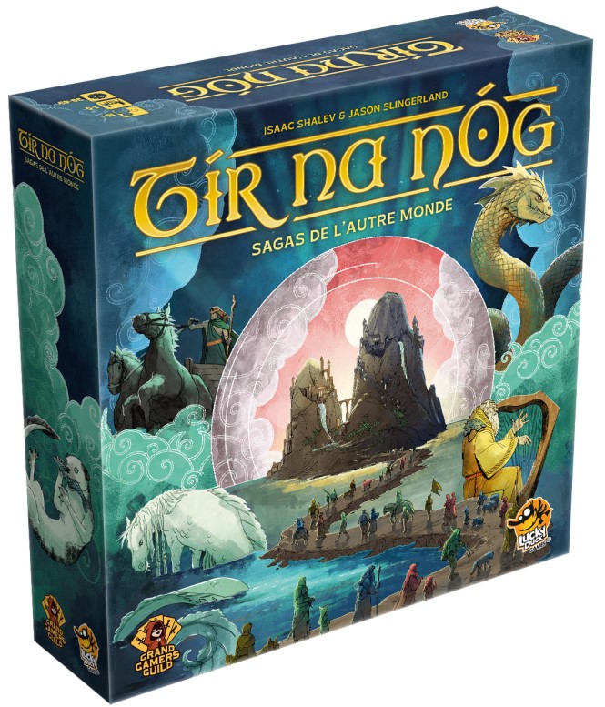 Jeudice - Lucku Duck Games - Tir Na Nog - Jeu de Société
