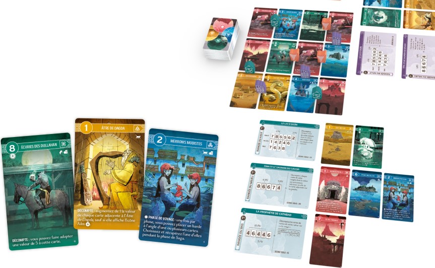 Jeudice - Lucku Duck Games - Tir Na Nog - Jeu de Société