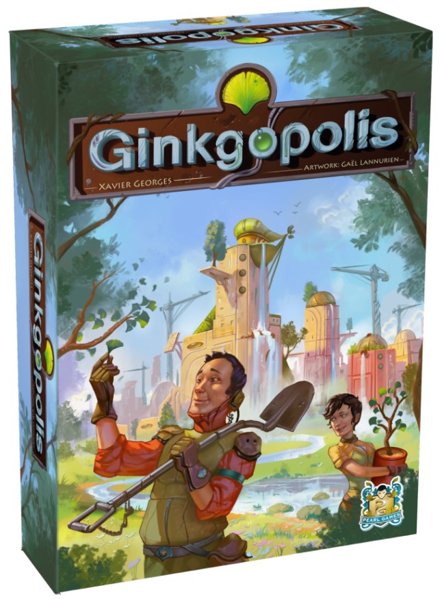 Jeudice - Pearl Games - Ginkgopolis - Express Vintage - Jeu de Société