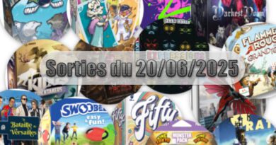 Les Sorties des Jeux de Société du 20 Juin 2025