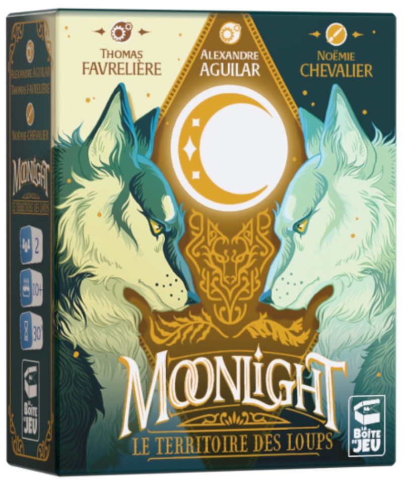 Jeudice - La Boite de Jeu - Moonlight - Le Territoire des Loups