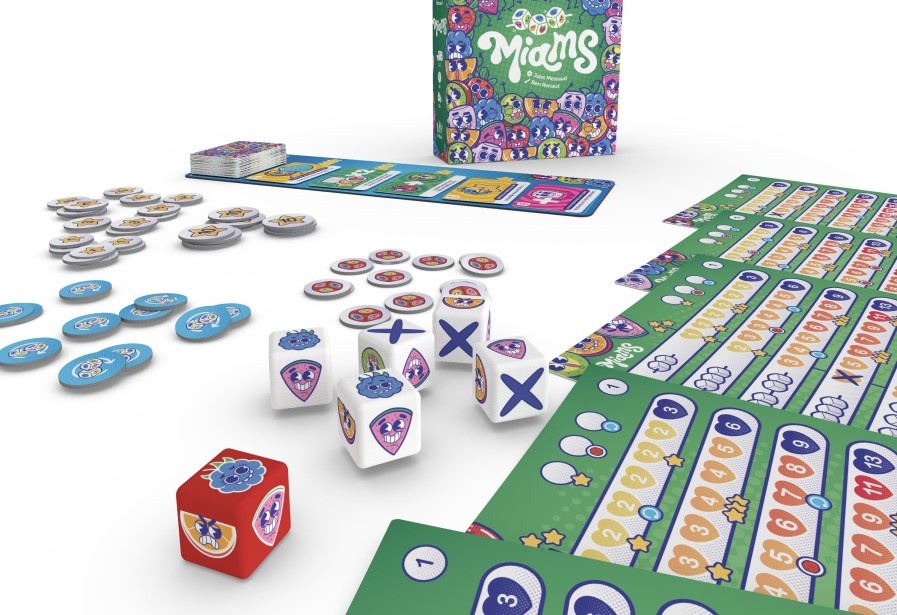 Jeudice - Kyf Edition - Miams - Roll & Write - Jeu de Société