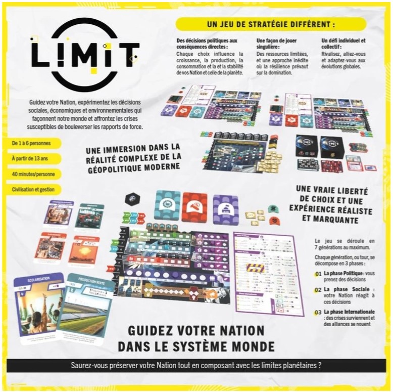 Jeudice - Ludonaute - Limit - Jeu de Société