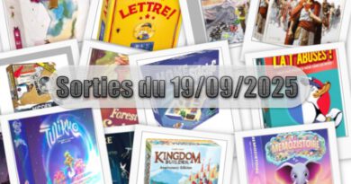 (📅) Les sorties du Vendredi 19/09/2025