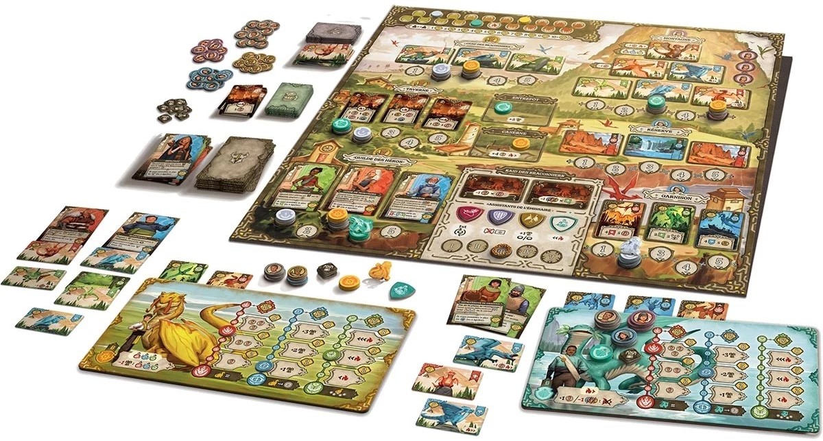 Jeudice - Super Meeple - Mindclash Play - Dragonniers - Jeu de Société