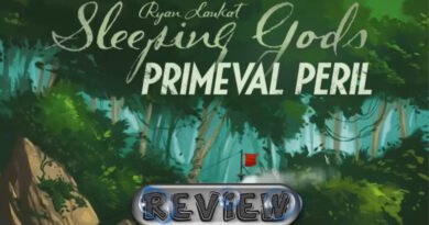 Jeudice - Lucky Duck Games - Sleeping Gods - Primeval Peril - Jeu de Société