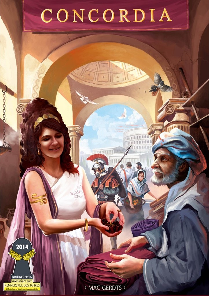 Jeudice - Dp Games - Concordia - Jeu de Société