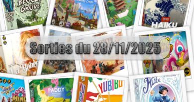 (📅) Les sorties du Vendredi 28/11/2025